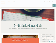 Tablet Screenshot of brainlesionandme.com